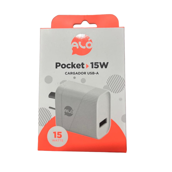 Producto - Cargador cabezal 15w Alo Pocket