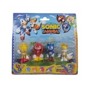 Producto - MUÑECOS SONIC X4 - 9830