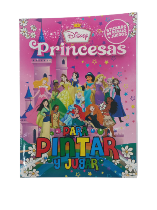 Producto - Libro Pintar PRINCESAS