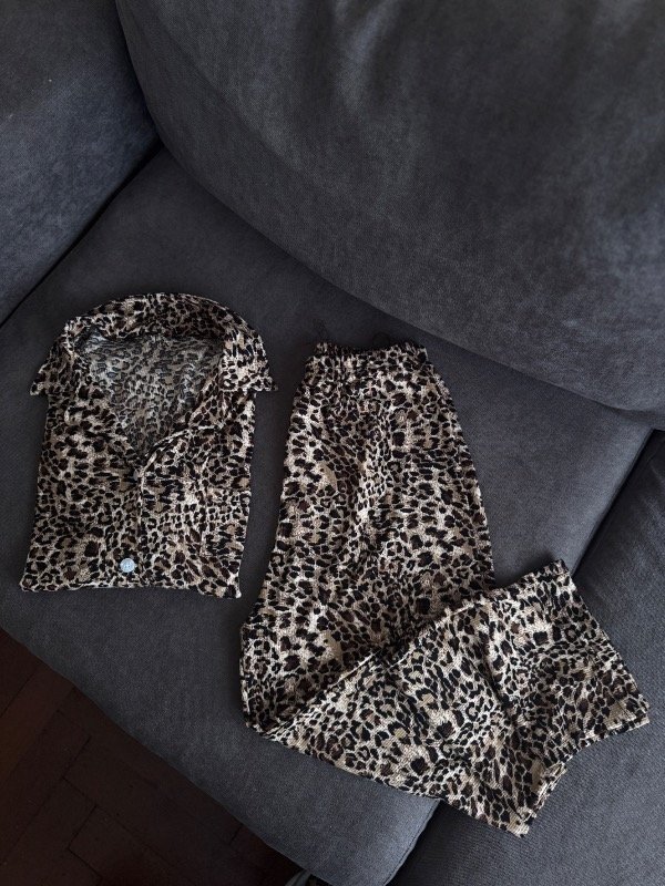 Producto - Pijama morley camisero animal print