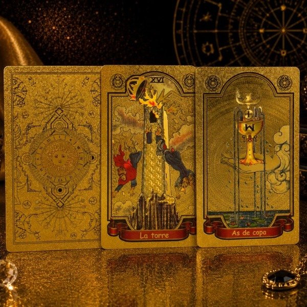 Producto - Tarot RIDER GOLD Iluminarte - 1