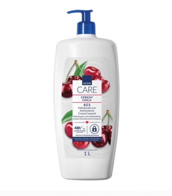 Producto - Crema Corporal de Litro Cereza - Avon