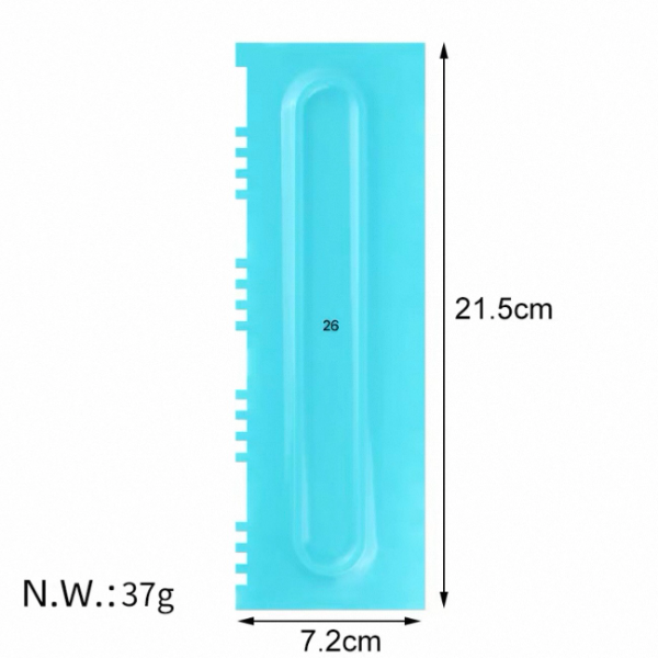 Producto - SCRAPER ALISADOR PLASTICO DOBLE N26