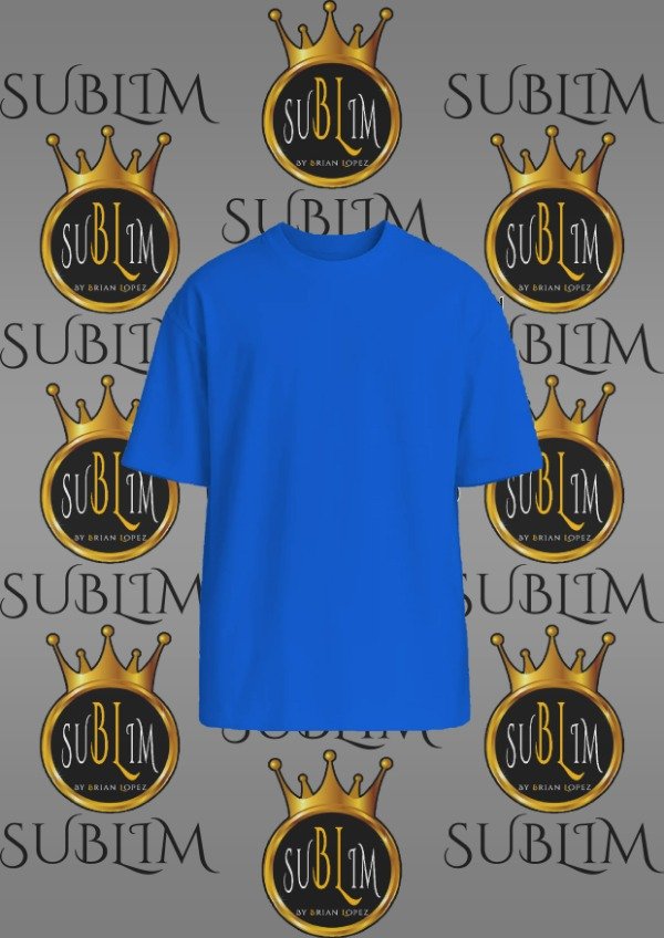 Producto - REMERAS OVERSIZE LISAS DE ALGODON PEINADO PREMIUM 20.1 DE NIÑOS