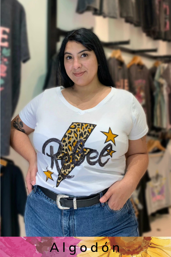 Producto - Remera Rebel - Talles: 6, 10