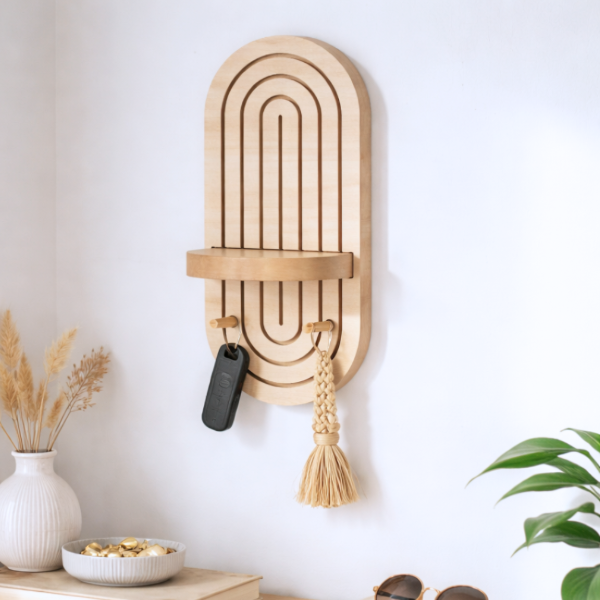 Producto - PORTA LLAVE OVAL VARILLADO ECO