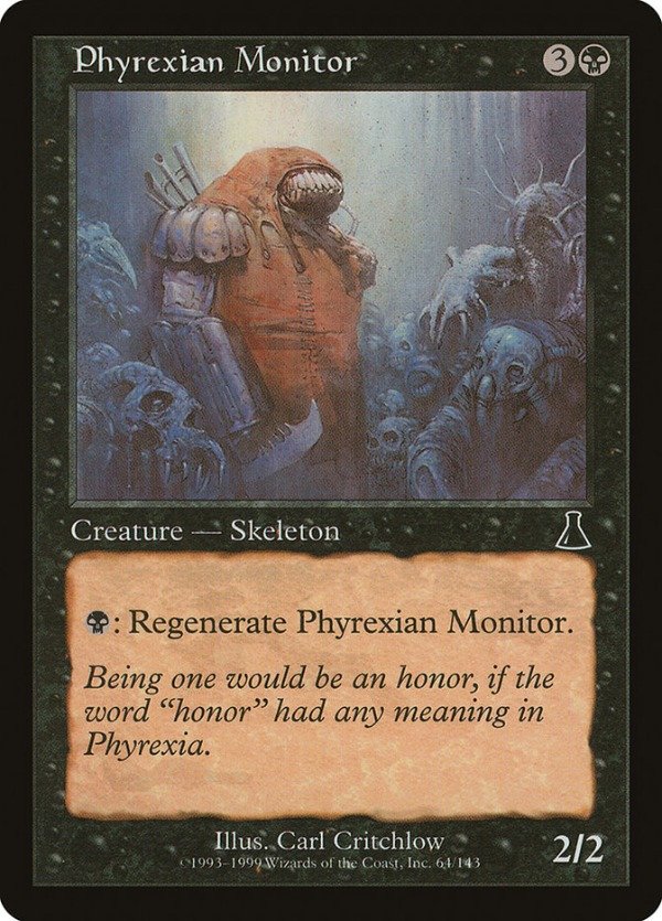 Producto - Phyrexian Monitor  Urza's Destiny