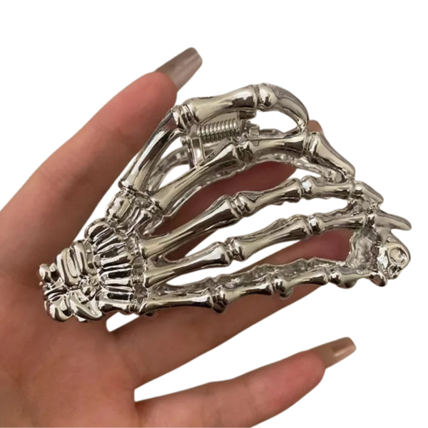 Producto - BROCHE SKELETAL HAND/SILVER
