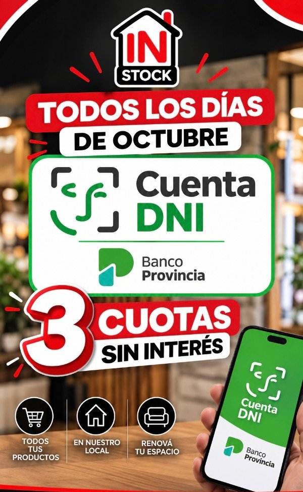 Producto - Cuenta dni Banco Provincia Todos los dias Octubre