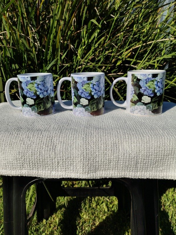 Producto - Taza Hortensias