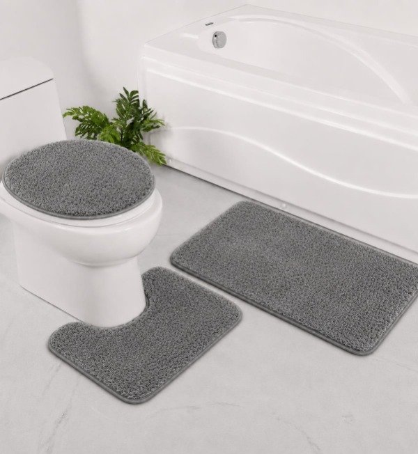 Producto - Set x 3 Alfombras modelo Pelo Largo - 0