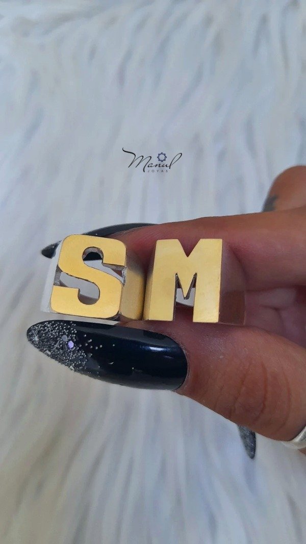 Producto - Anillo Inicial XL con Oro18k