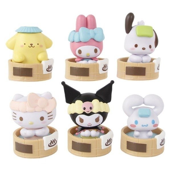Producto - Figura Gashapones Sanrio Onsen (6cm) Ingrese para elegir