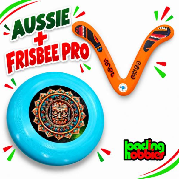 Producto - Combo Boomerang Aussie + Frisbee Profesional Voodoo - 1