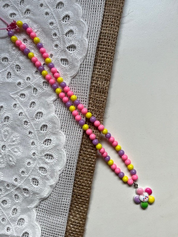 Producto - Collar flor de colores