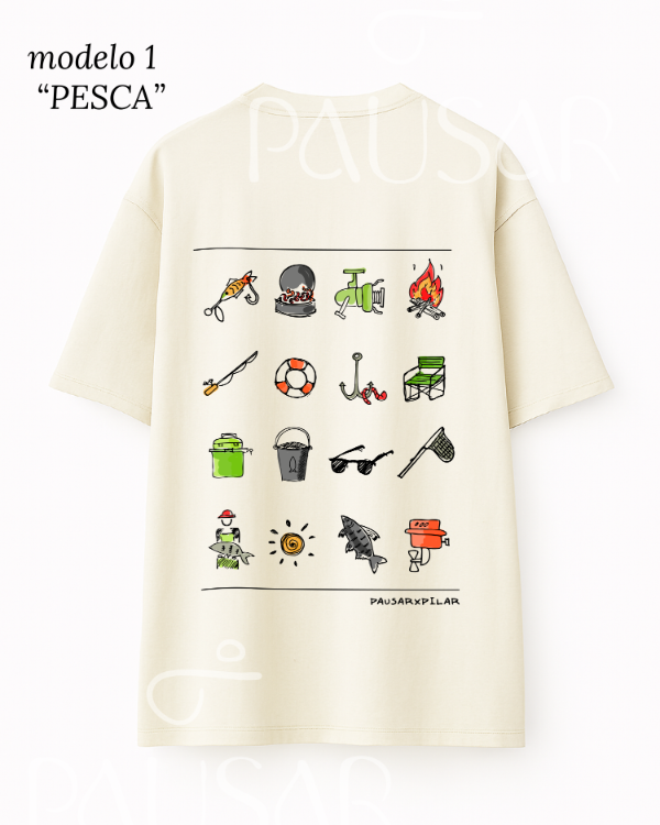Producto - Remera Pesca OVERSIZED