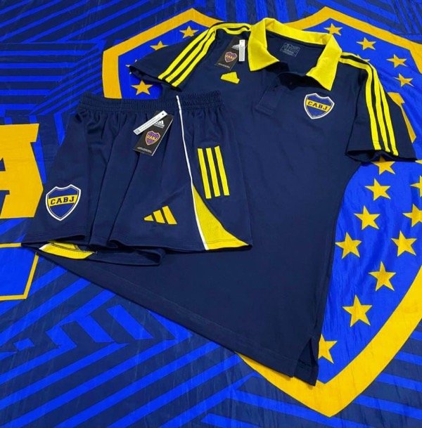 Producto - Conjunto Chomba Dama Azul 2025