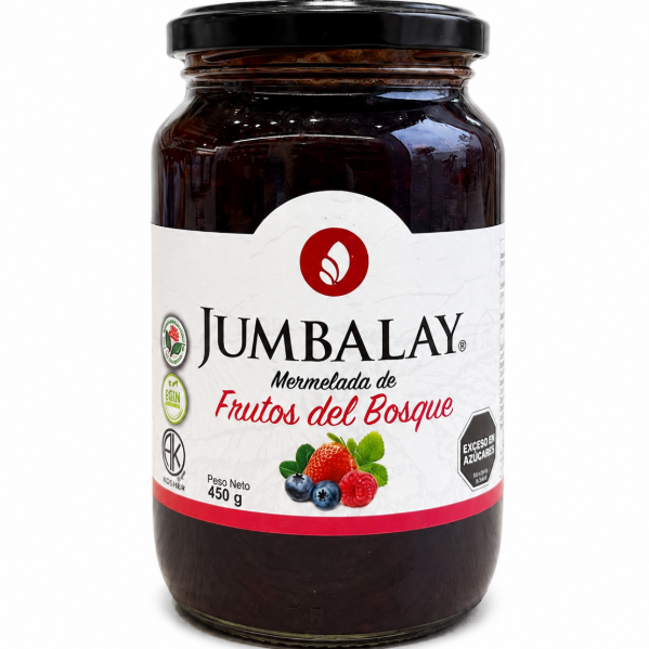 Producto - MERMELADA FRUTOS DEL BOSQUE JUMBALAY 450gr