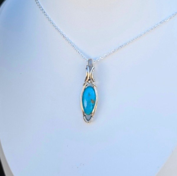 Producto - TURQUESA DE ARIZONA - PLATA 925 - 1