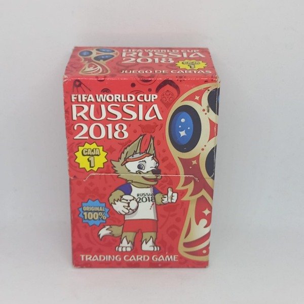Producto - Caja Cartas Futbol Mundial Russia 2018 Caja 1 Roja
