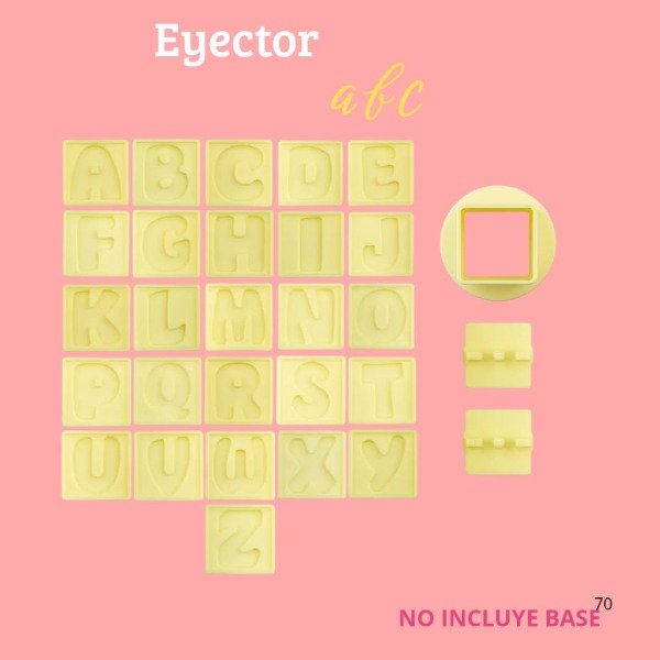 Producto - Eyector letras