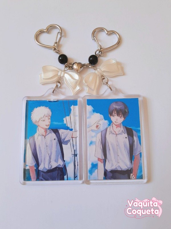 Producto - Llaveros Match Hikaru y Yoshiki