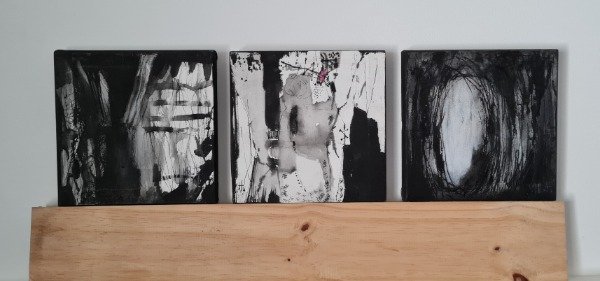 Producto - Tríptico "Tinta y hueco I, II y III"