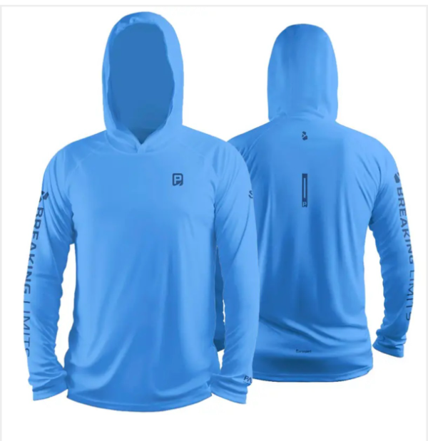 Producto - Remera Payo Breaking Límits Talle L (Celeste/Turquesa)