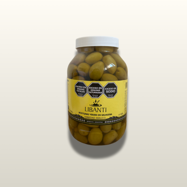 Producto - ACEITUNAS VERDES EN SALMUERA VARIETAL ARAUCO