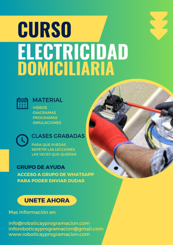 Producto - Curso Electricidad Domiciliaria