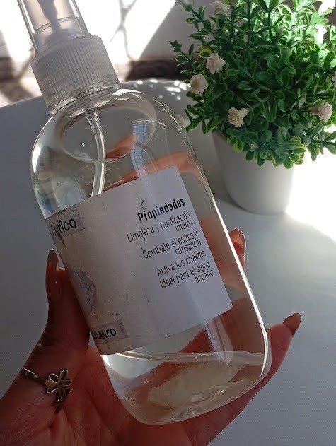 Producto - Spray áurico cuarzo blanco - 1