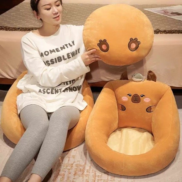 Producto - Sillón peluche caoybara