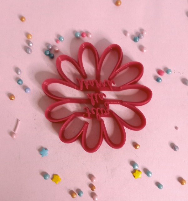 Producto - Cortante 3D feliz día mamá