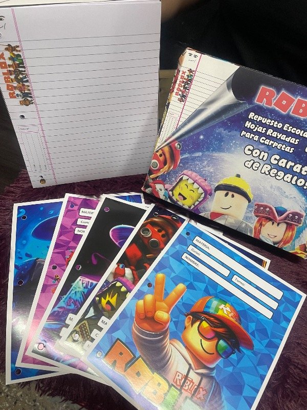 Producto - Hojas Rayadas con diseño N3