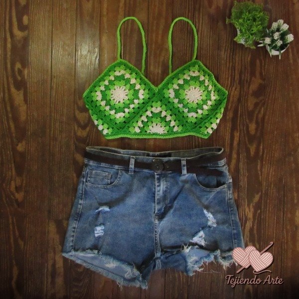 Producto - Top Juana Verde