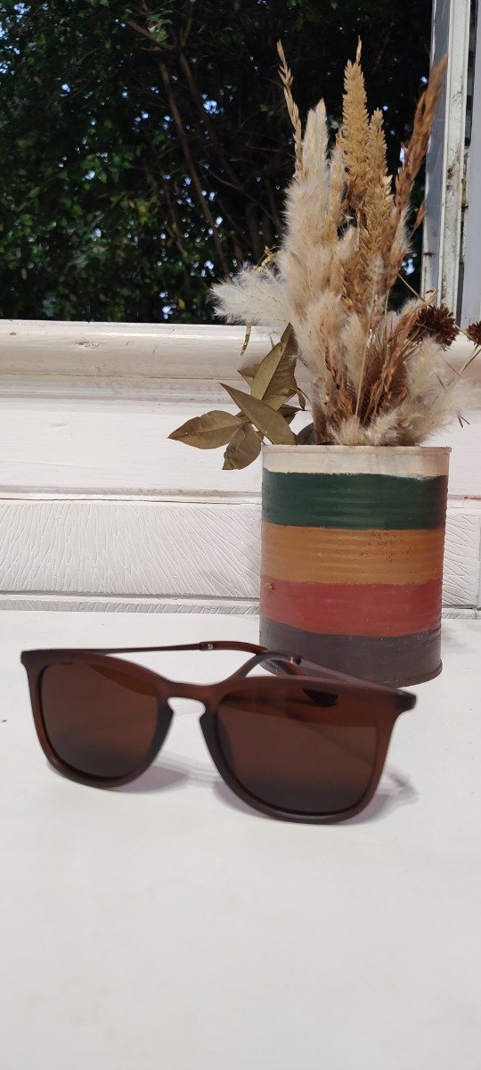 Producto - Lentes marrones, marco fino