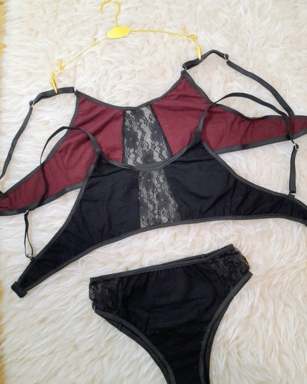 Producto - CONJUNTO ALGODÓN CON VEDETINA TIRO ALTO