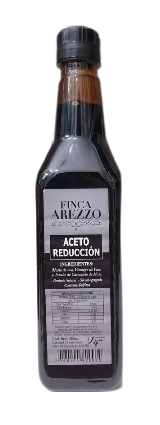 Producto - Aceto reducción Finca Arezzo x500cc
