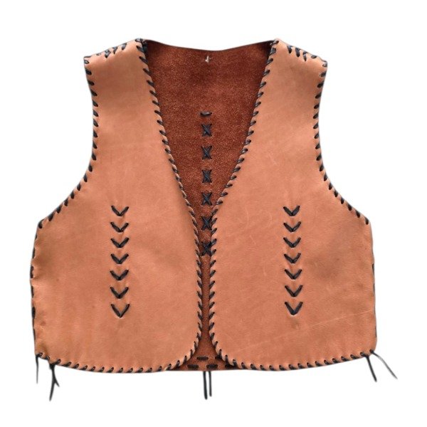 Producto - Chaleco de cuero LUCIA