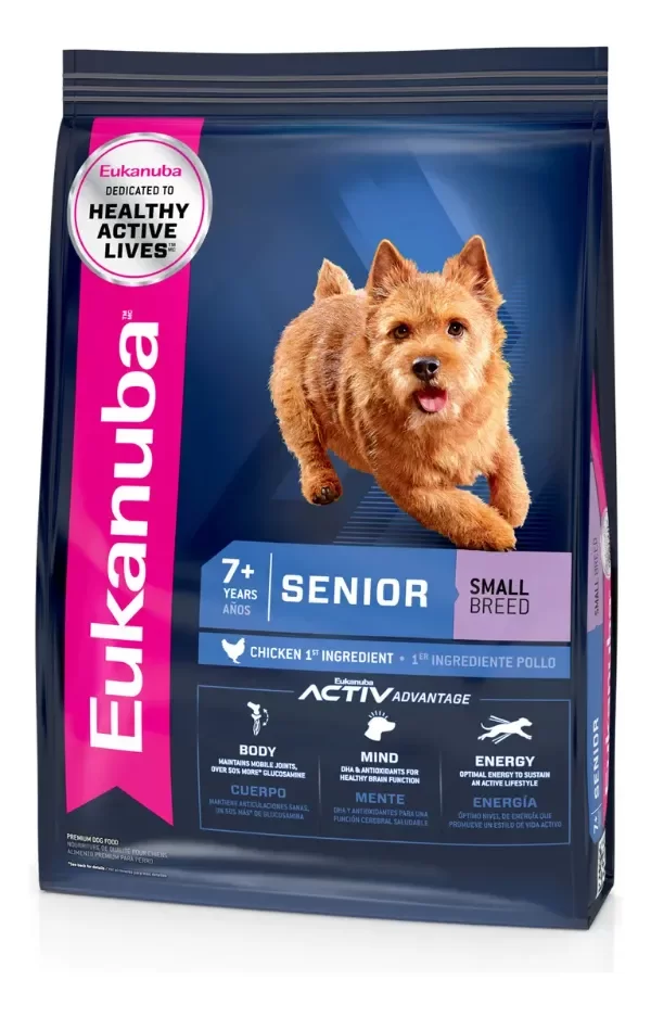Producto - EUKANUBA SMALL SENIOR 3 KG