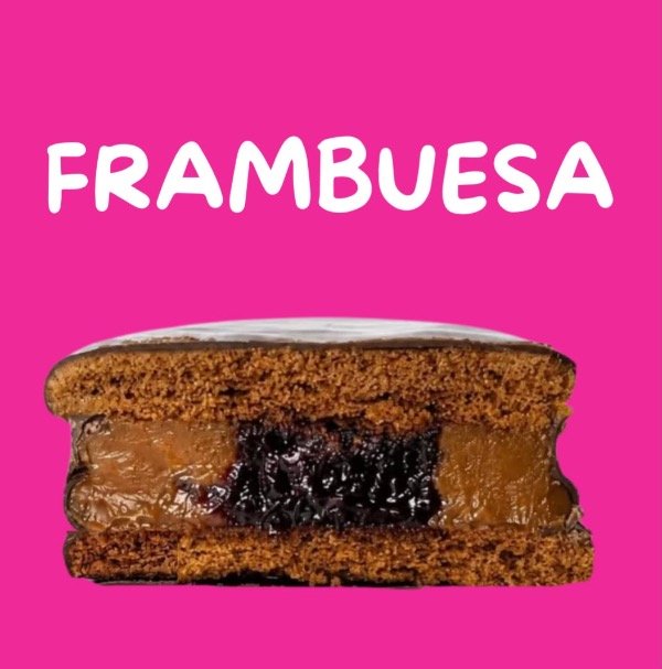 Producto - Alfajor de Frambuesa N - 0