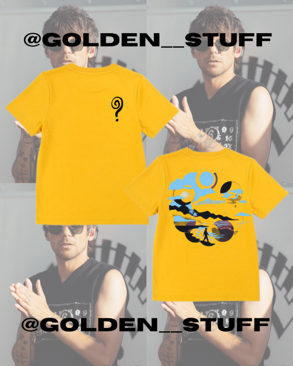 Producto - REMERA AMARILLA HOW DID I GET HERE 4 - LOUIS TOMLINSON