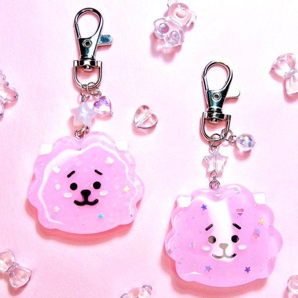 Producto - Llaveros BT21 RJ PINK