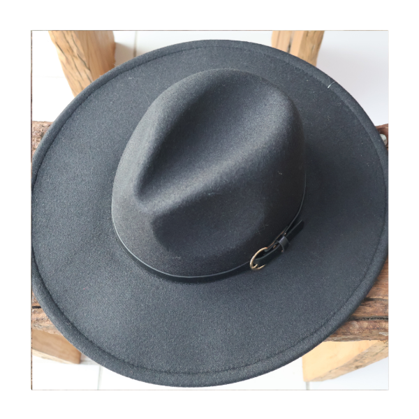 Producto - Sombrero Paño Hebilla /  Ultimo! - 0