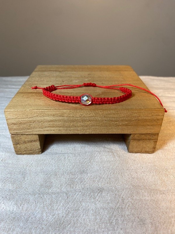 Producto - Pulsera trenzada cristal