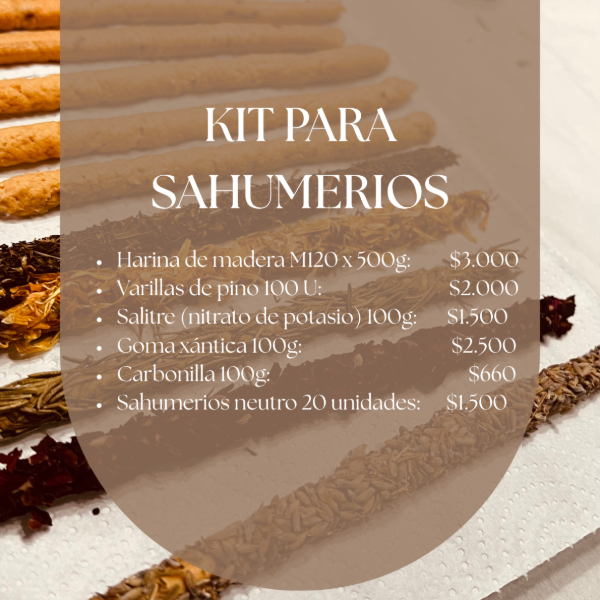 Producto - Kit para Sahumerios