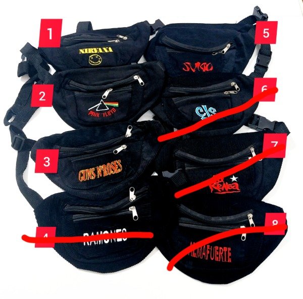 Producto - Riñoneras Bandas