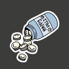 Producto - Pastillero, caritas felices 23