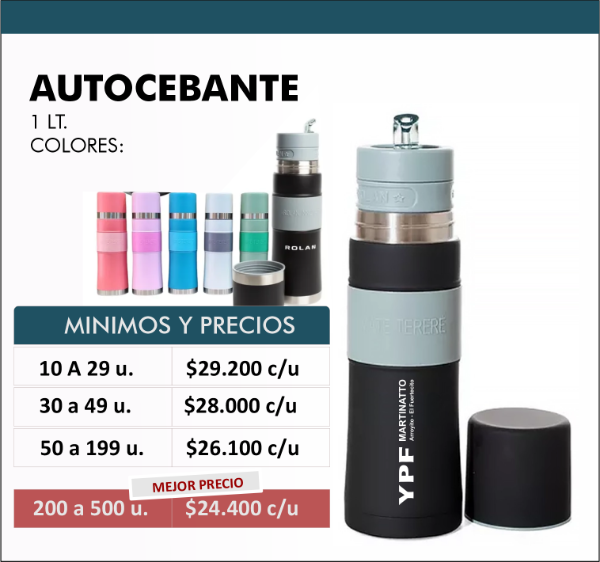 Producto - Autocebante 1 lt. Desde