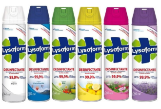 Producto - Lysoform - Aerosol Desinfectante de Ambientes y Superficies Varias Fragancias